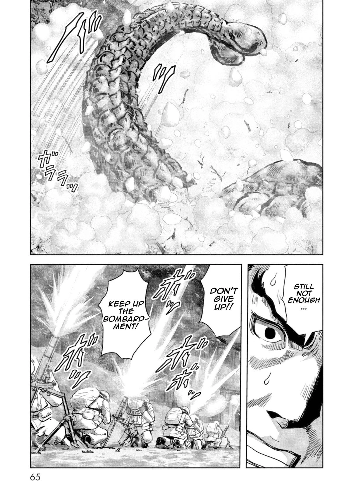 Read Kaijuu Jieitai chapter 58 image 64 on Lezhin