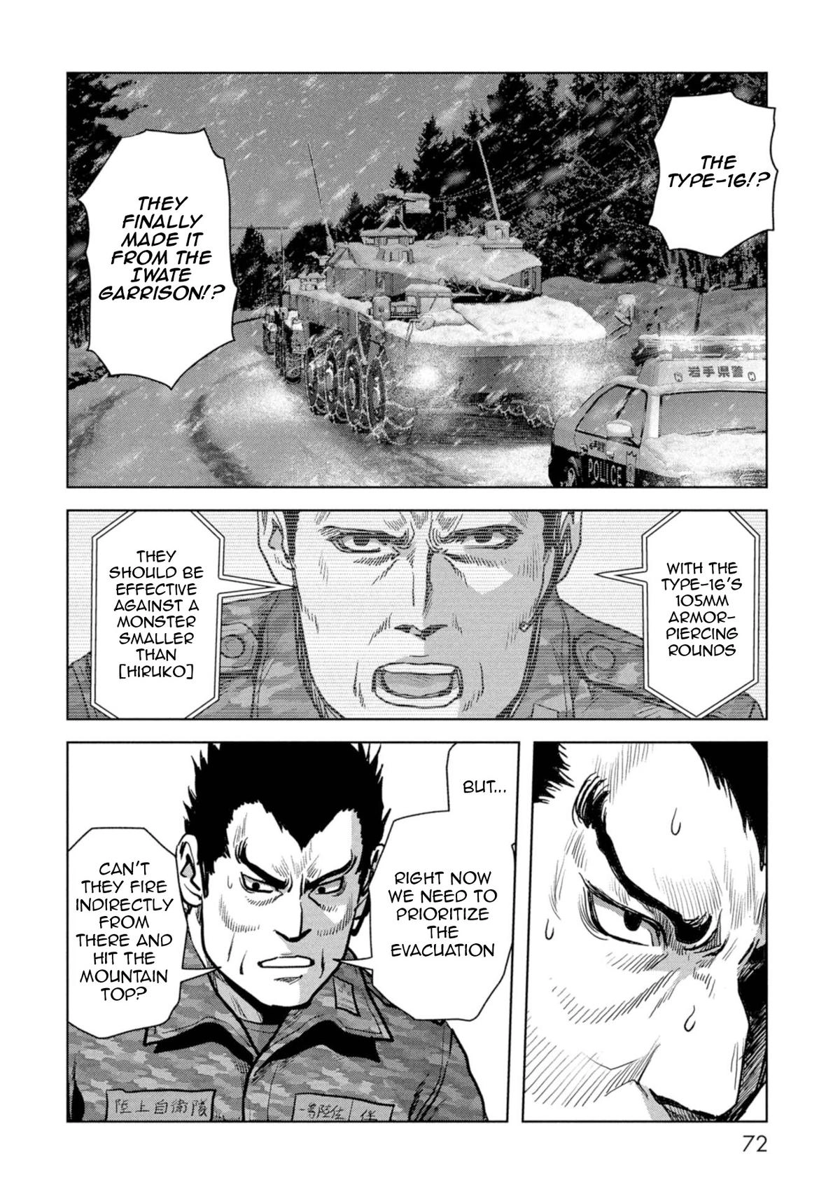 Read Kaijuu Jieitai chapter 58 image 71 on Lezhin
