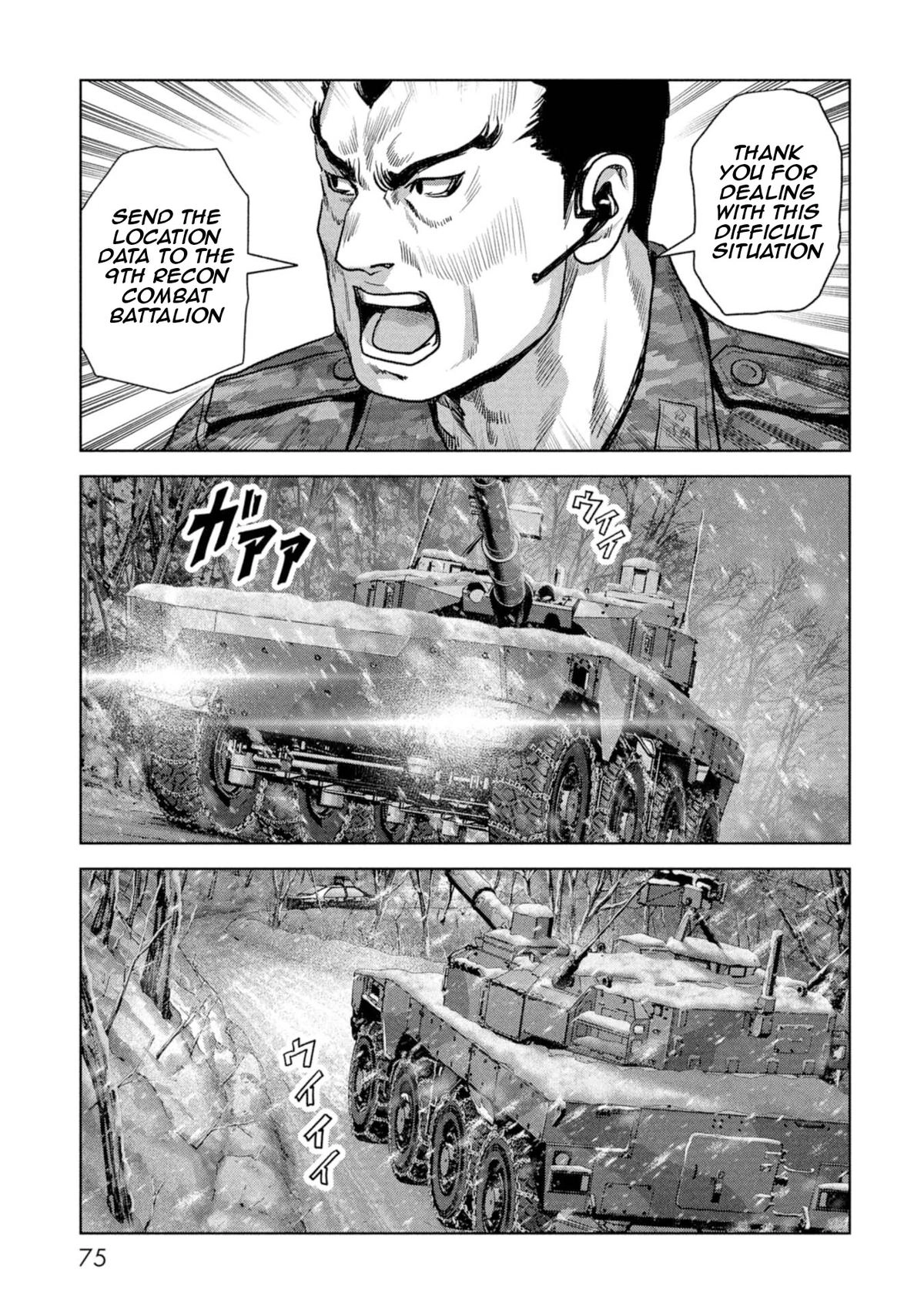 Read Kaijuu Jieitai chapter 58 image 74 on Lezhin