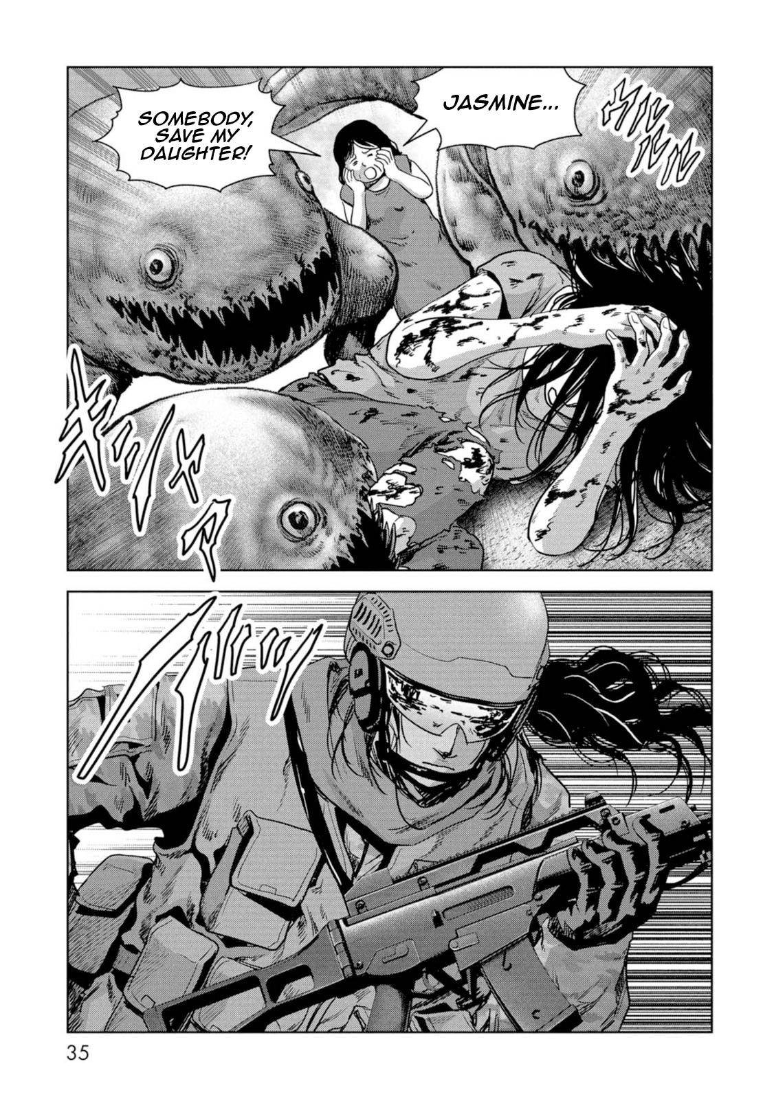 Read Kaijuu Jieitai chapter 61 image 36 on Lezhin