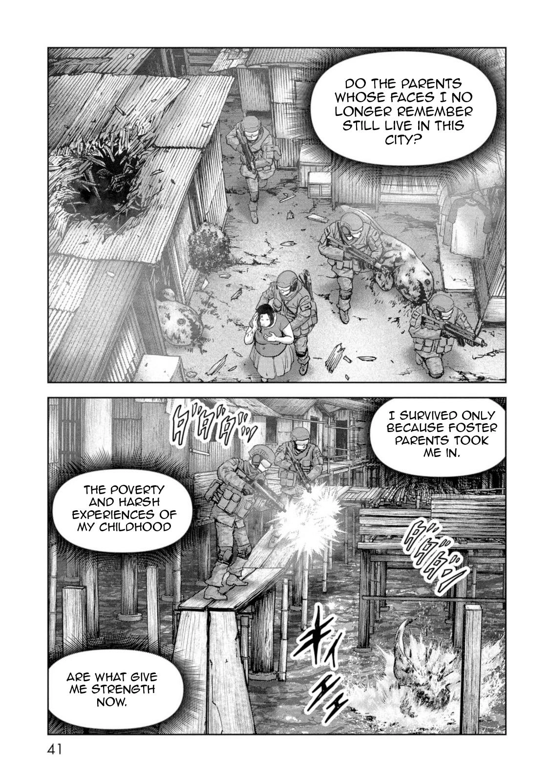 Read Kaijuu Jieitai chapter 61 image 42 on Lezhin