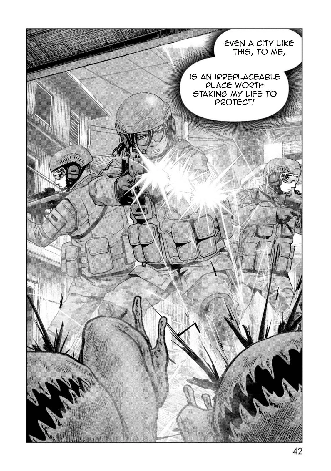 Read Kaijuu Jieitai chapter 61 image 43 on Lezhin