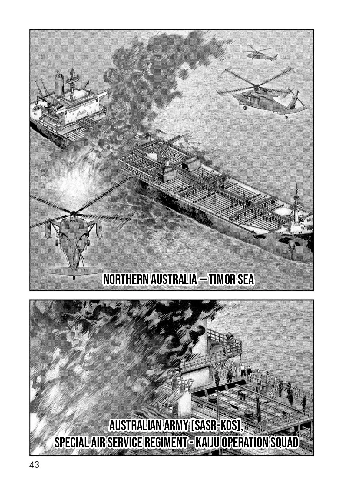 Read Kaijuu Jieitai chapter 61 image 44 on Lezhin