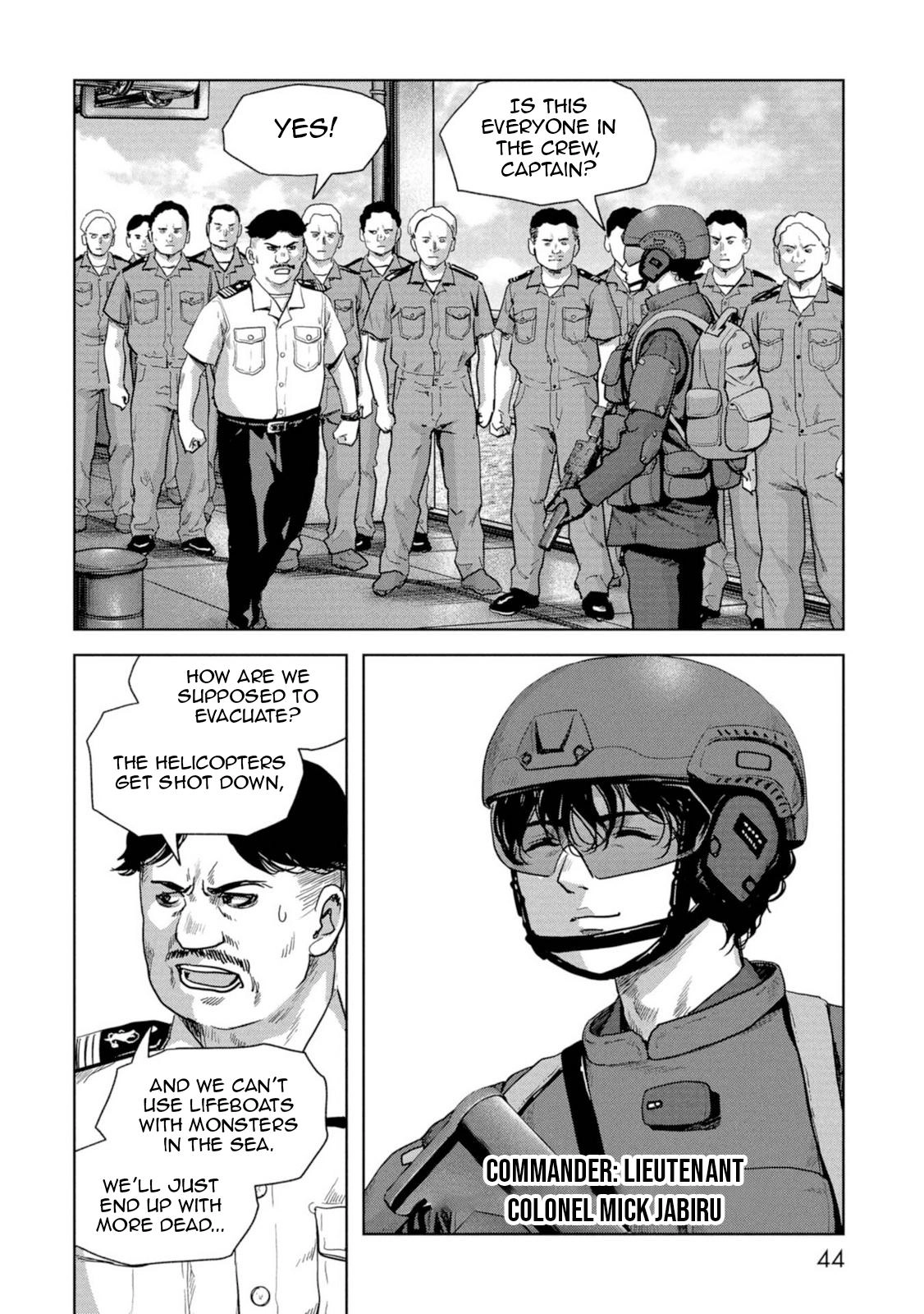 Read Kaijuu Jieitai chapter 61 image 45 on Lezhin