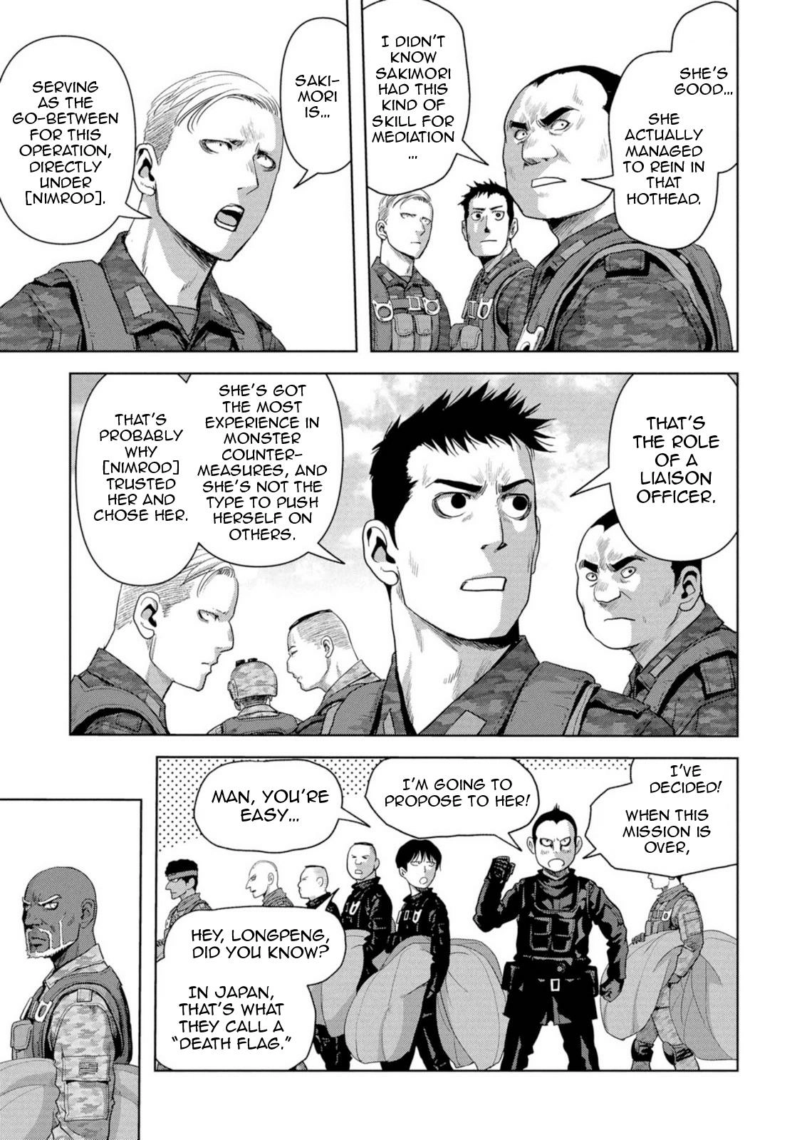 Read Kaijuu Jieitai chapter 63 image 13 on Lezhin