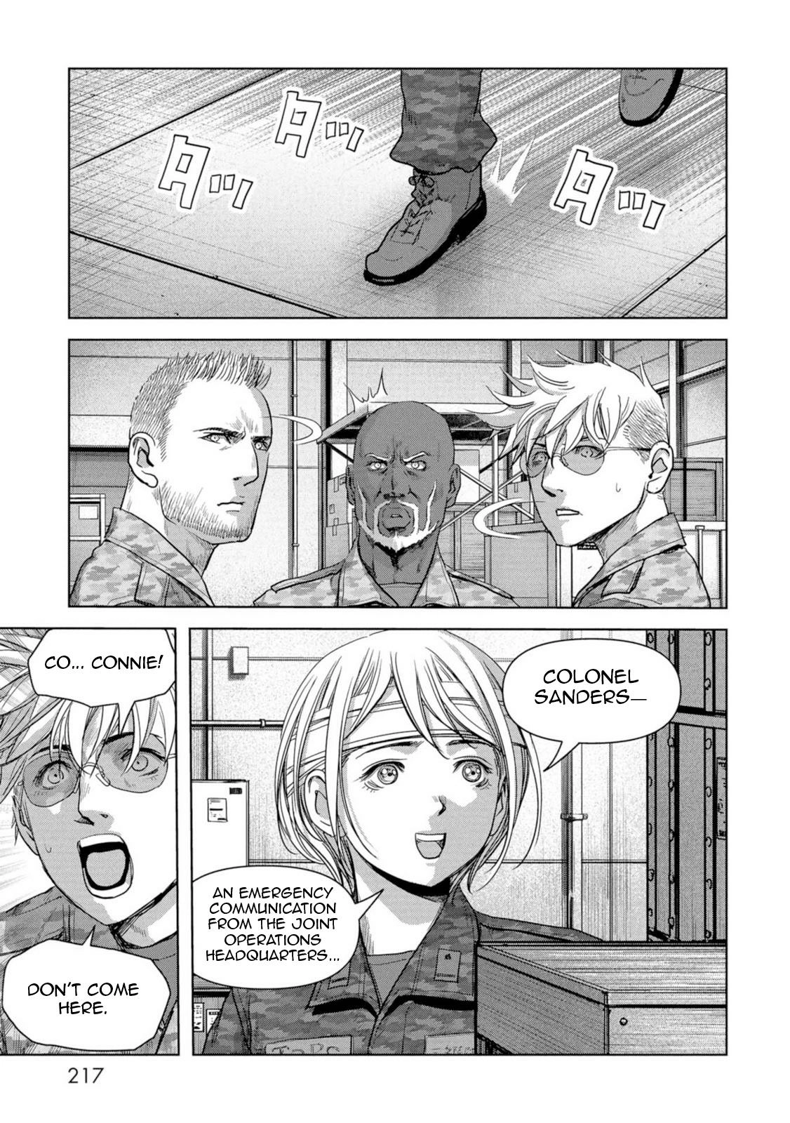 Read Kaijuu Jieitai chapter 63 image 56 on Lezhin