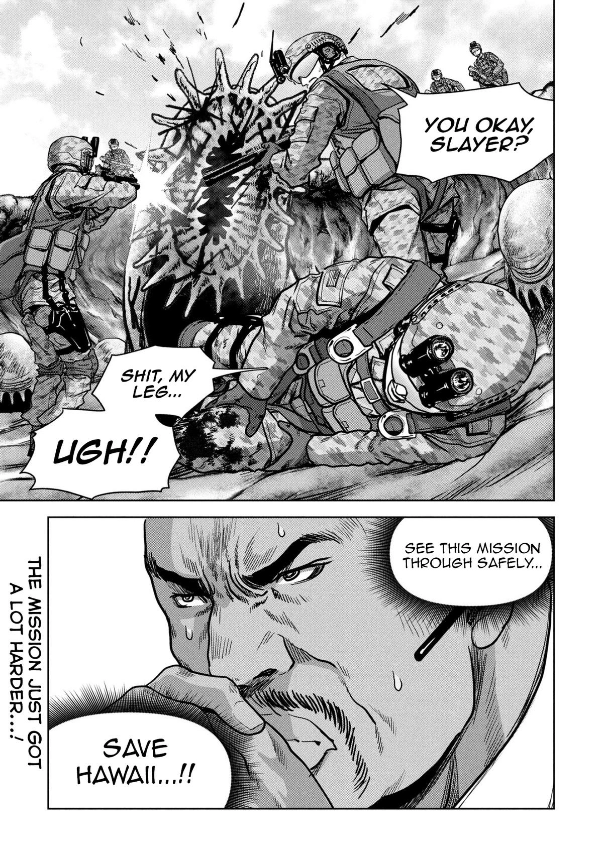 Read Kaijuu Jieitai chapter 65 image 74 on Lezhin