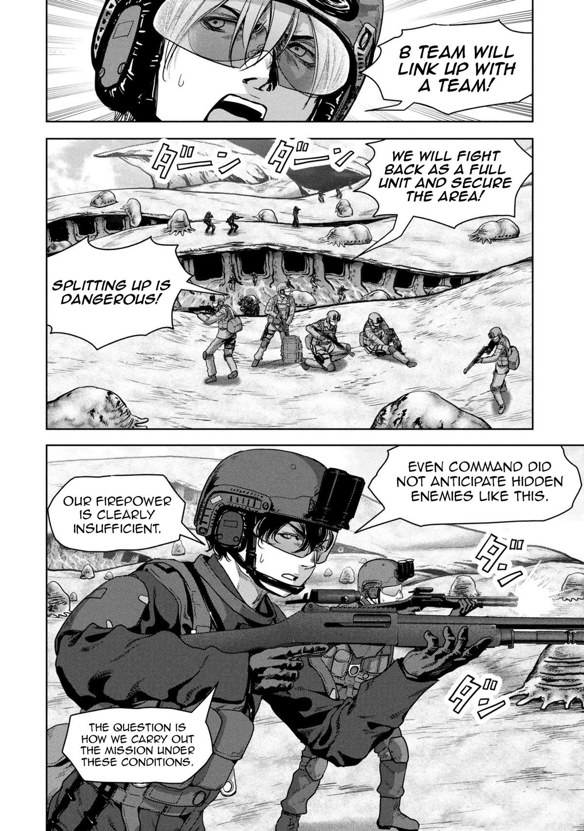 Read Kaijuu Jieitai chapter 66 image 45 on Lezhin