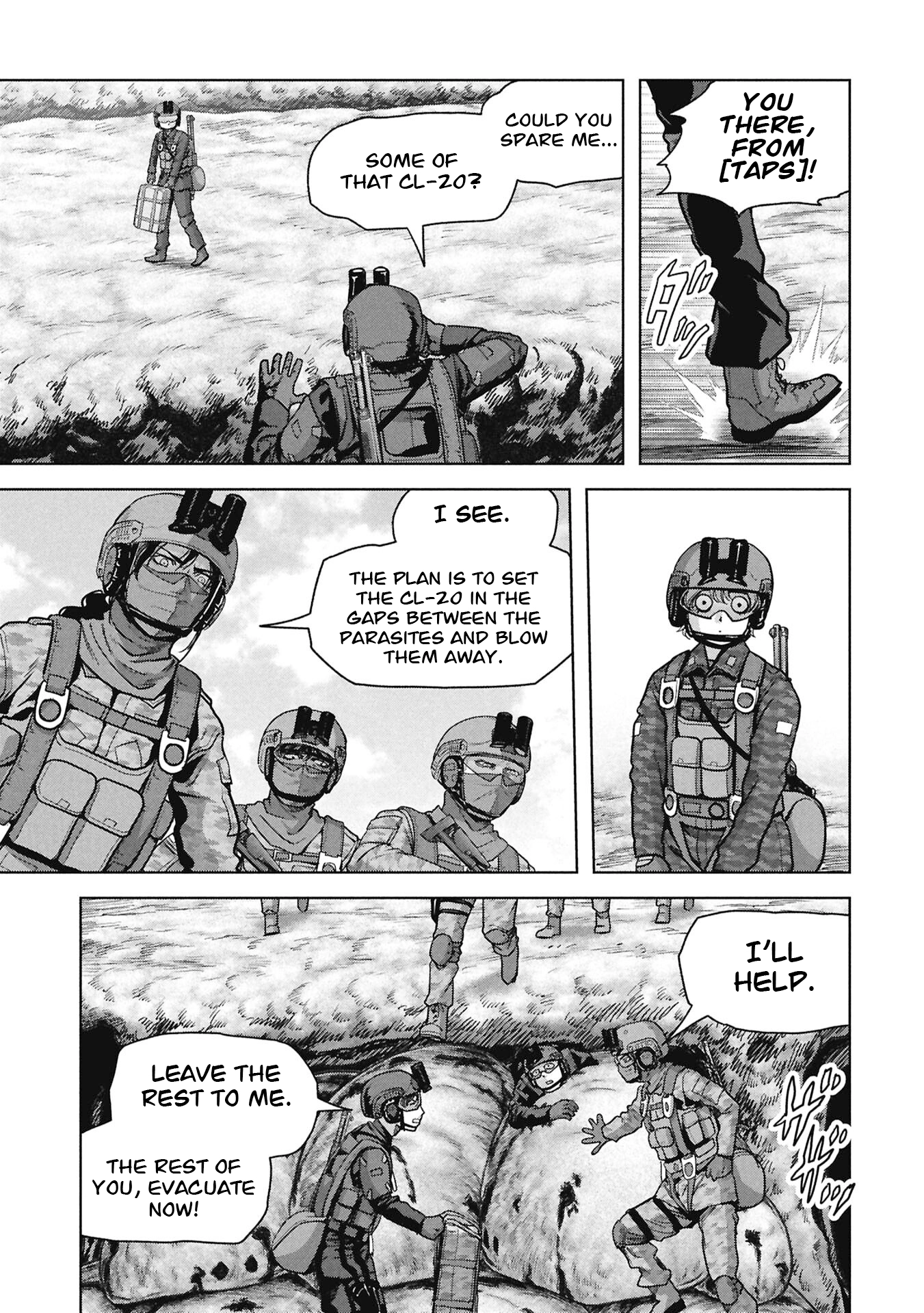 Read Kaijuu Jieitai chapter 69 image 71 on Lezhin