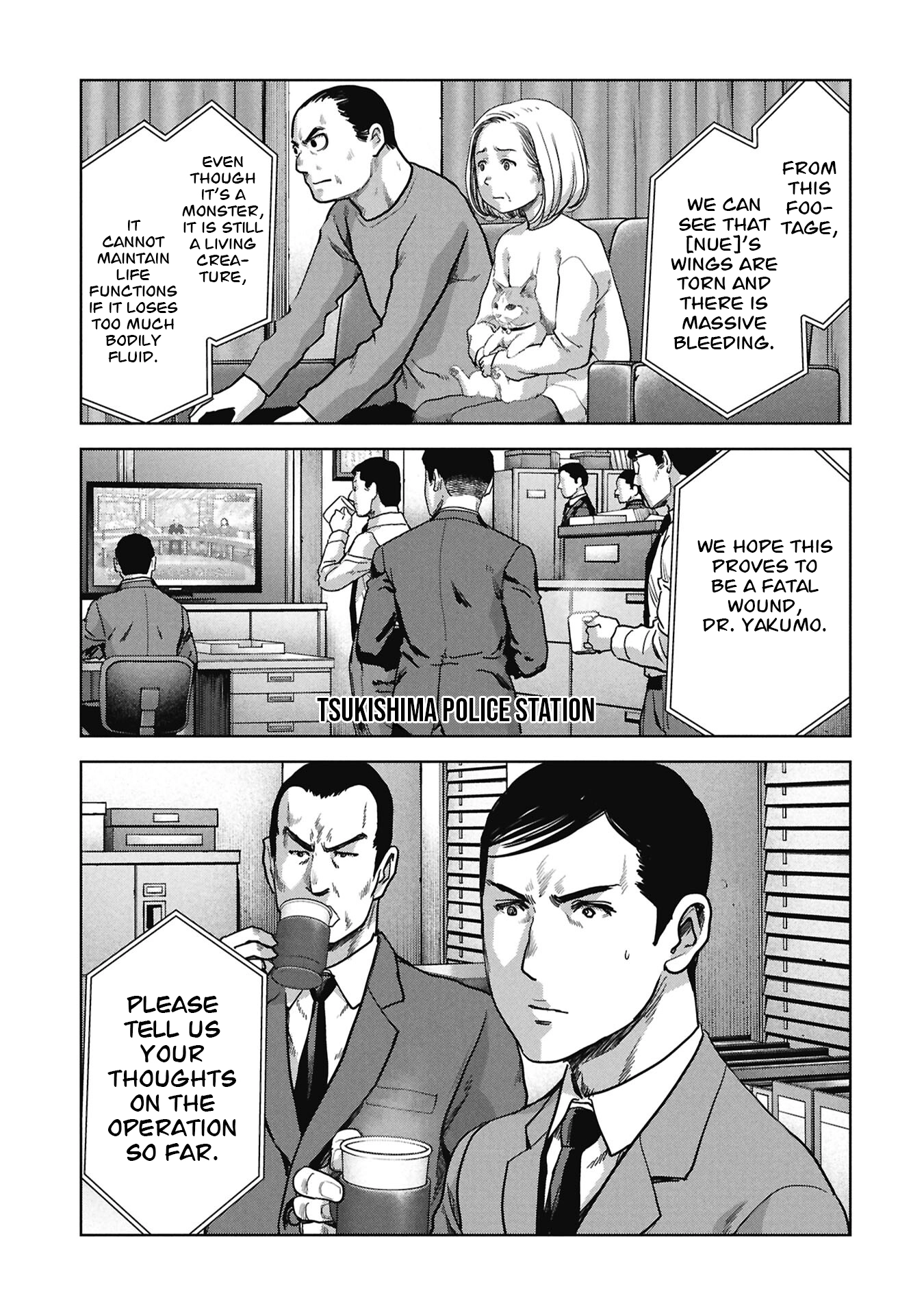 Read Kaijuu Jieitai chapter 70 image 71 on Lezhin