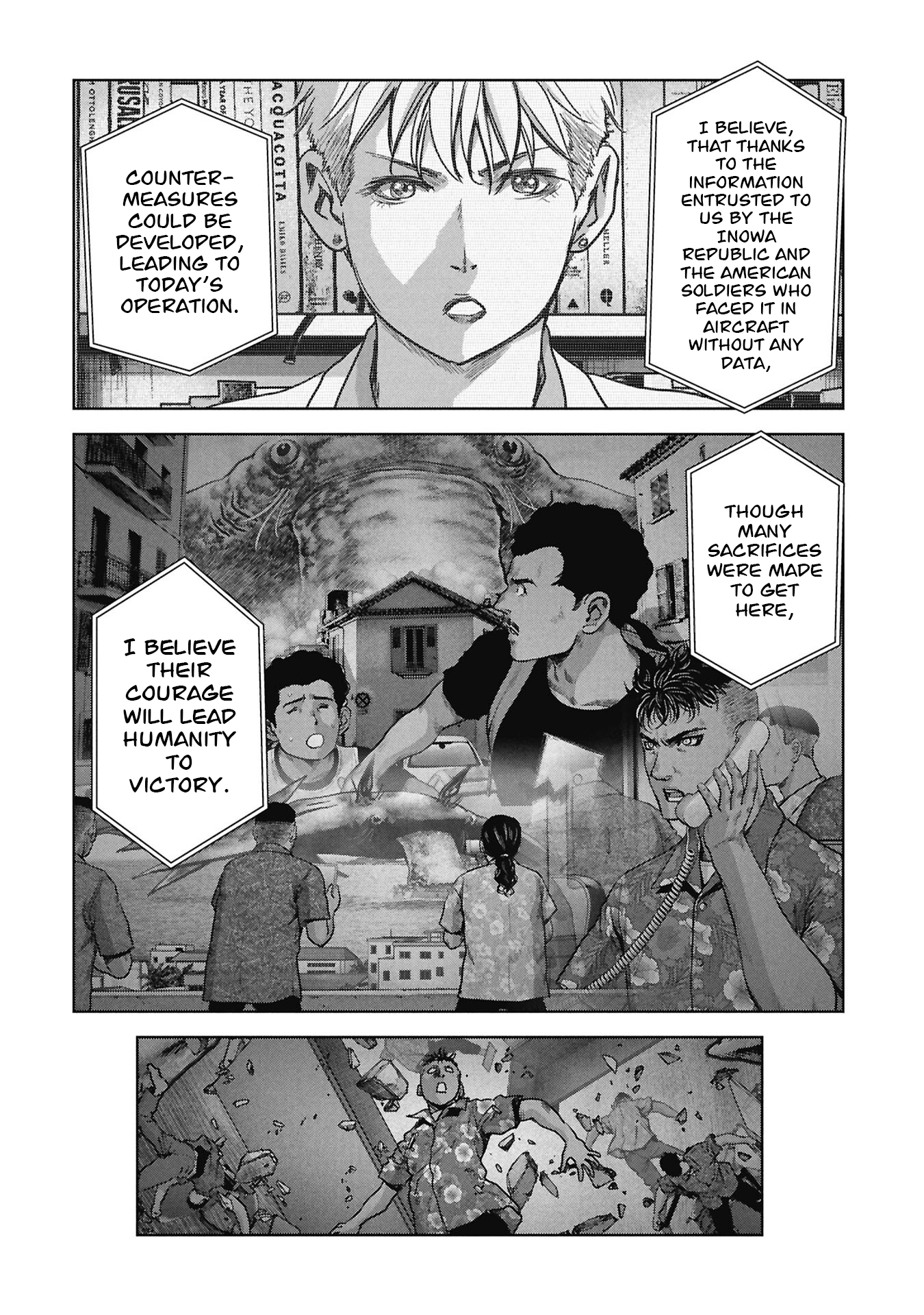 Read Kaijuu Jieitai chapter 70 image 72 on Lezhin