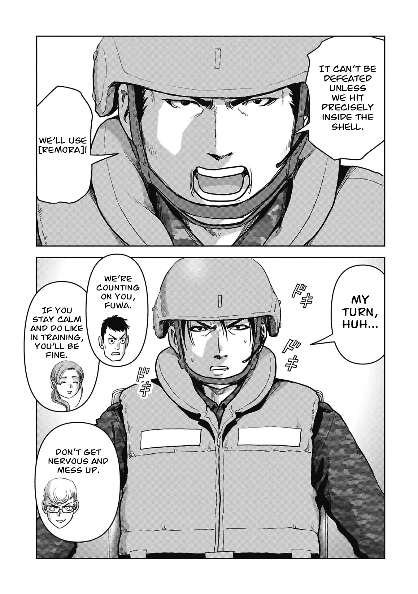 Read Kaijuu Jieitai chapter 76 image 46 on Lezhin
