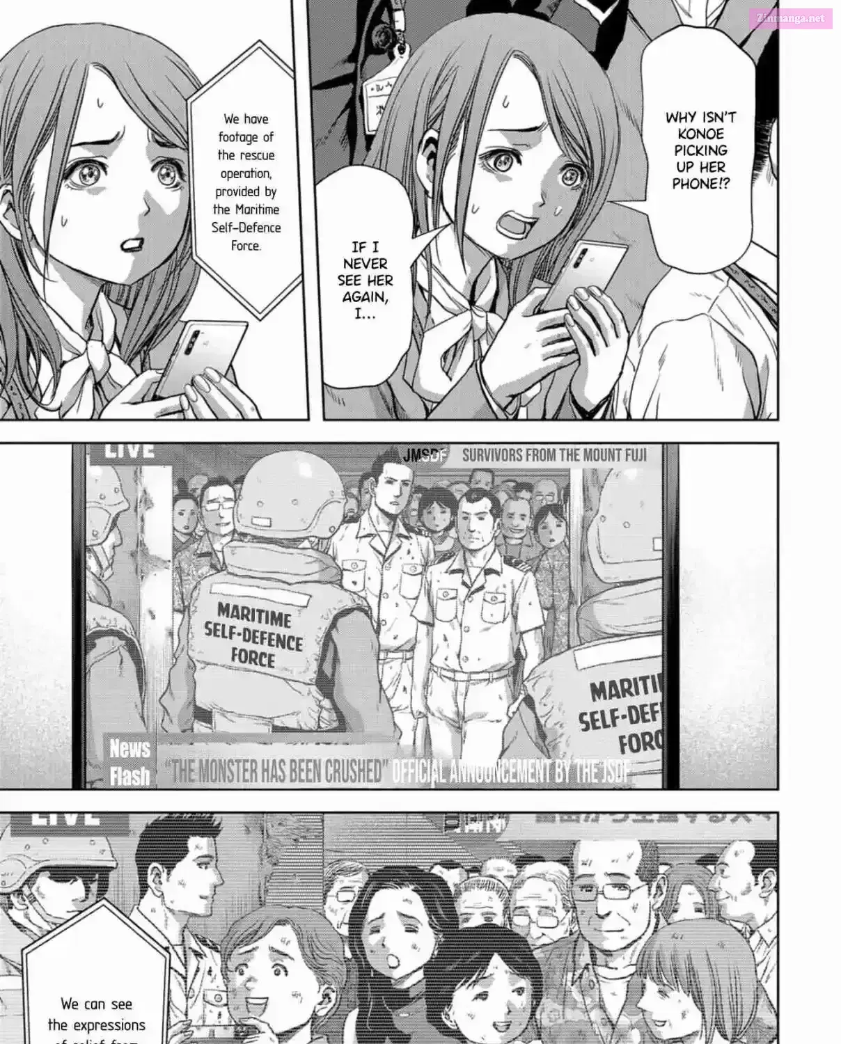 Read Kaijuu Jieitai chapter 8 image 77 on Lezhin