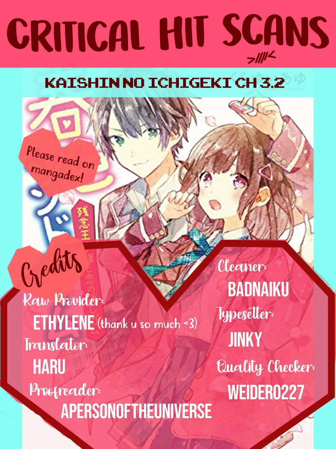 Read Kaishin no Ichigeki! chapter 3.2 image 28 on Lezhin