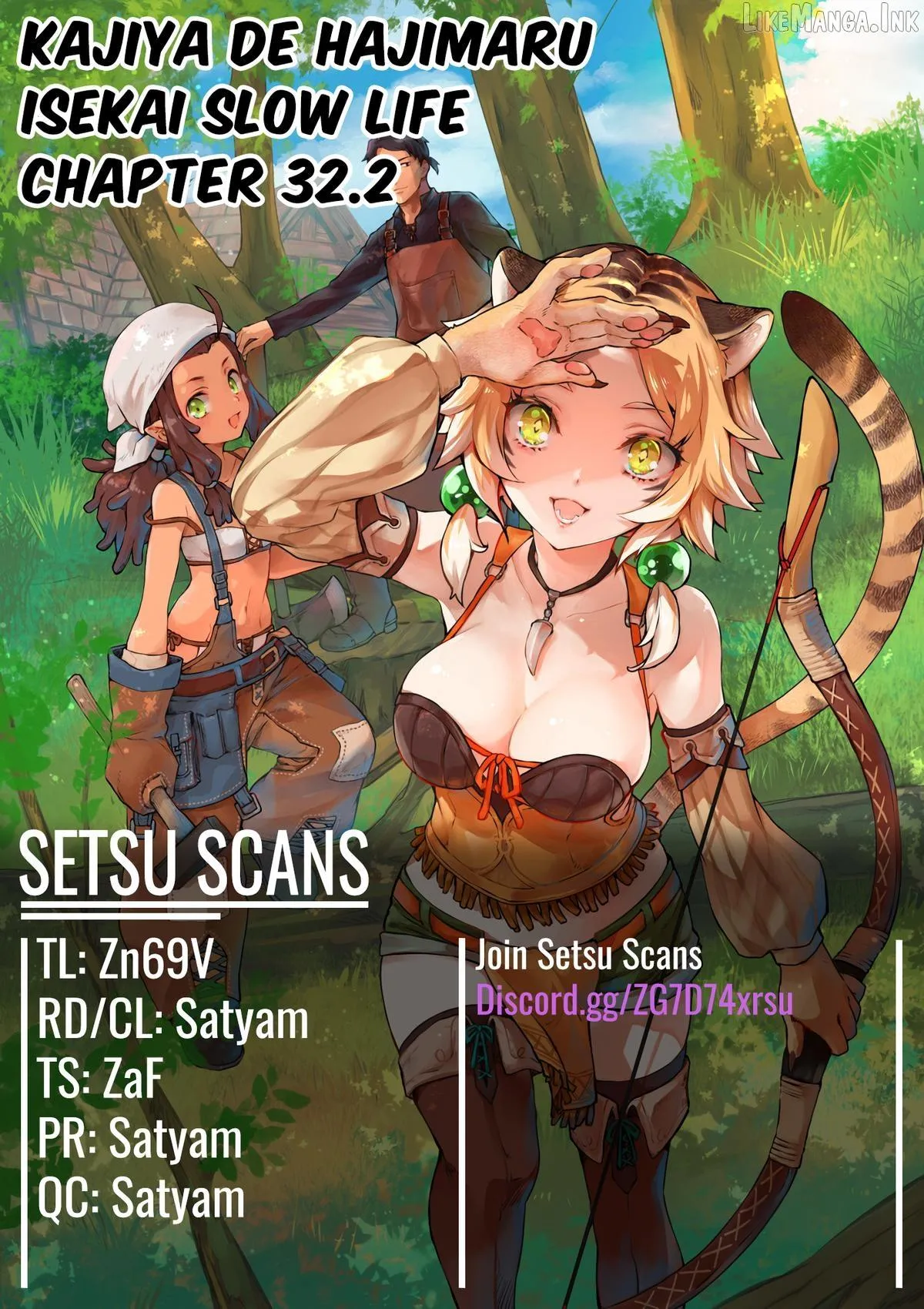 Kajiya de Hajimeru Isekai Slow Life Chapter 32.2 page 1 - 