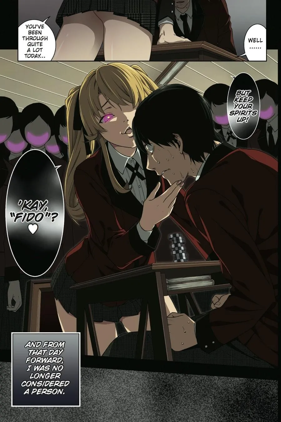 Read Kakegurui: Compulsive Gambler chapter 1 image 2 on Lezhin