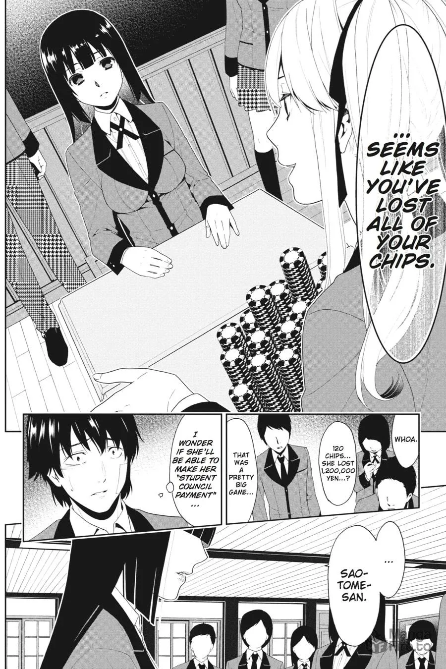 Read Kakegurui: Compulsive Gambler chapter 1 image 38 on Lezhin