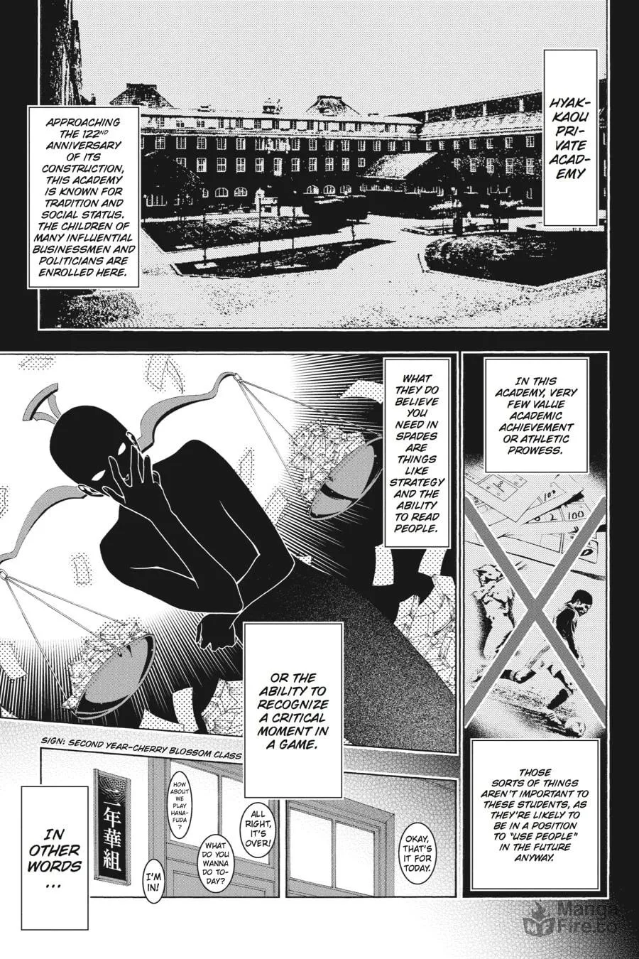 Read Kakegurui: Compulsive Gambler chapter 1 image 4 on Lezhin