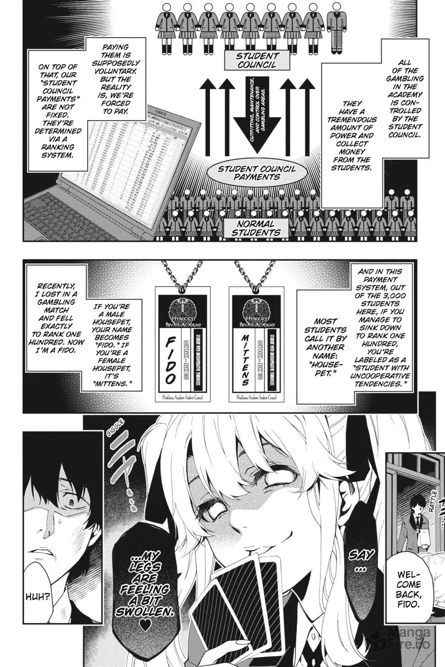 Read Kakegurui: Compulsive Gambler chapter 1 image 8 on Lezhin