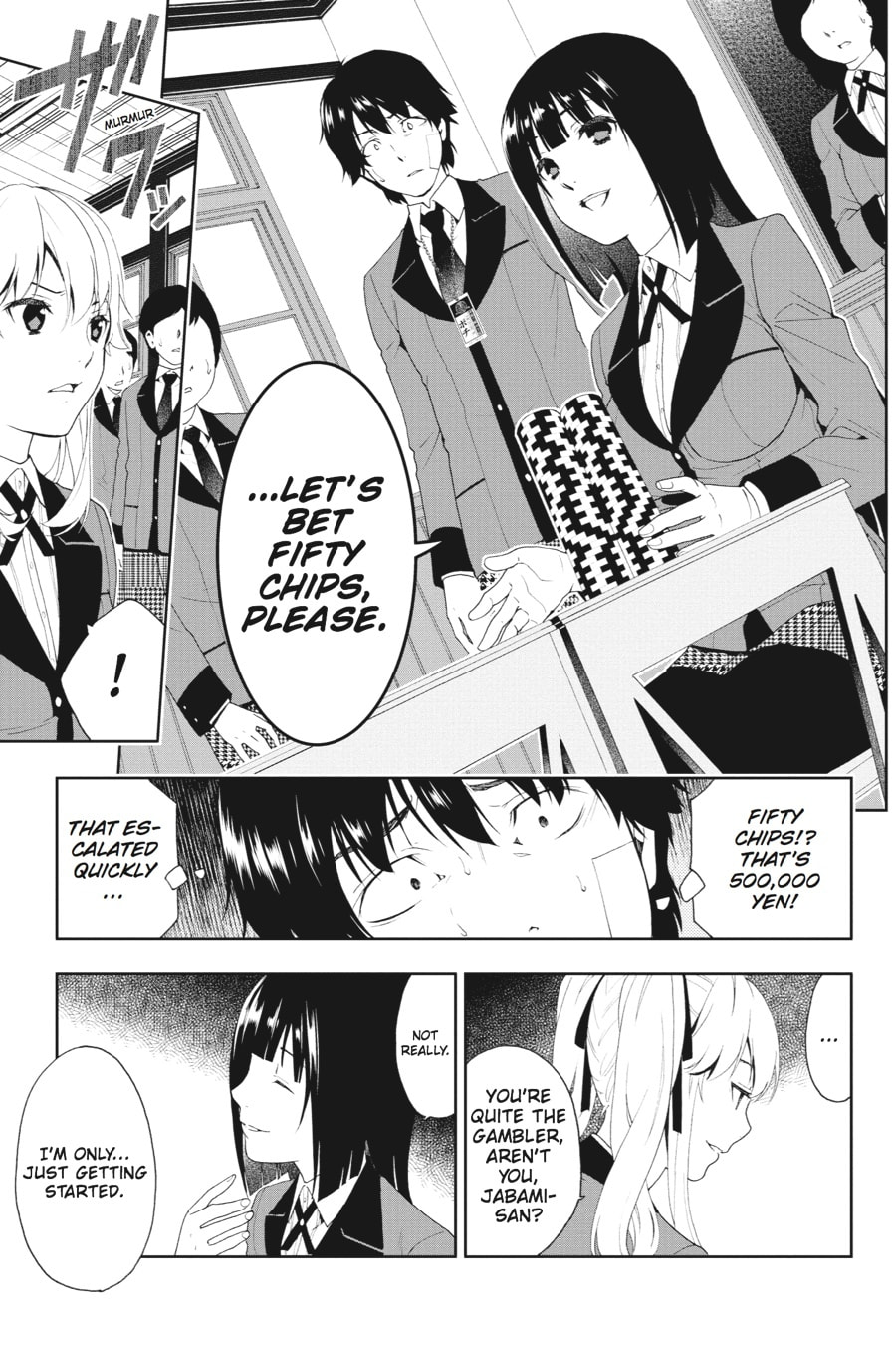 Read Kakegurui: Compulsive Gambler chapter 161 image 25 on Lezhin