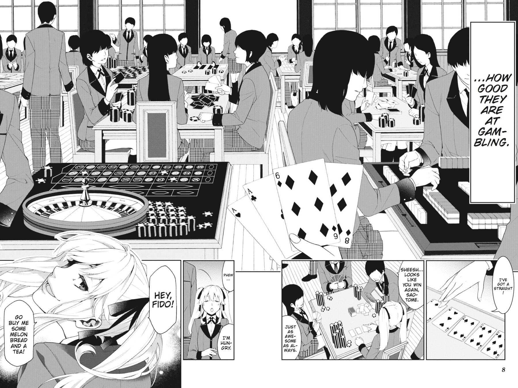 Read Kakegurui: Compulsive Gambler chapter 195 image 5 on Lezhin