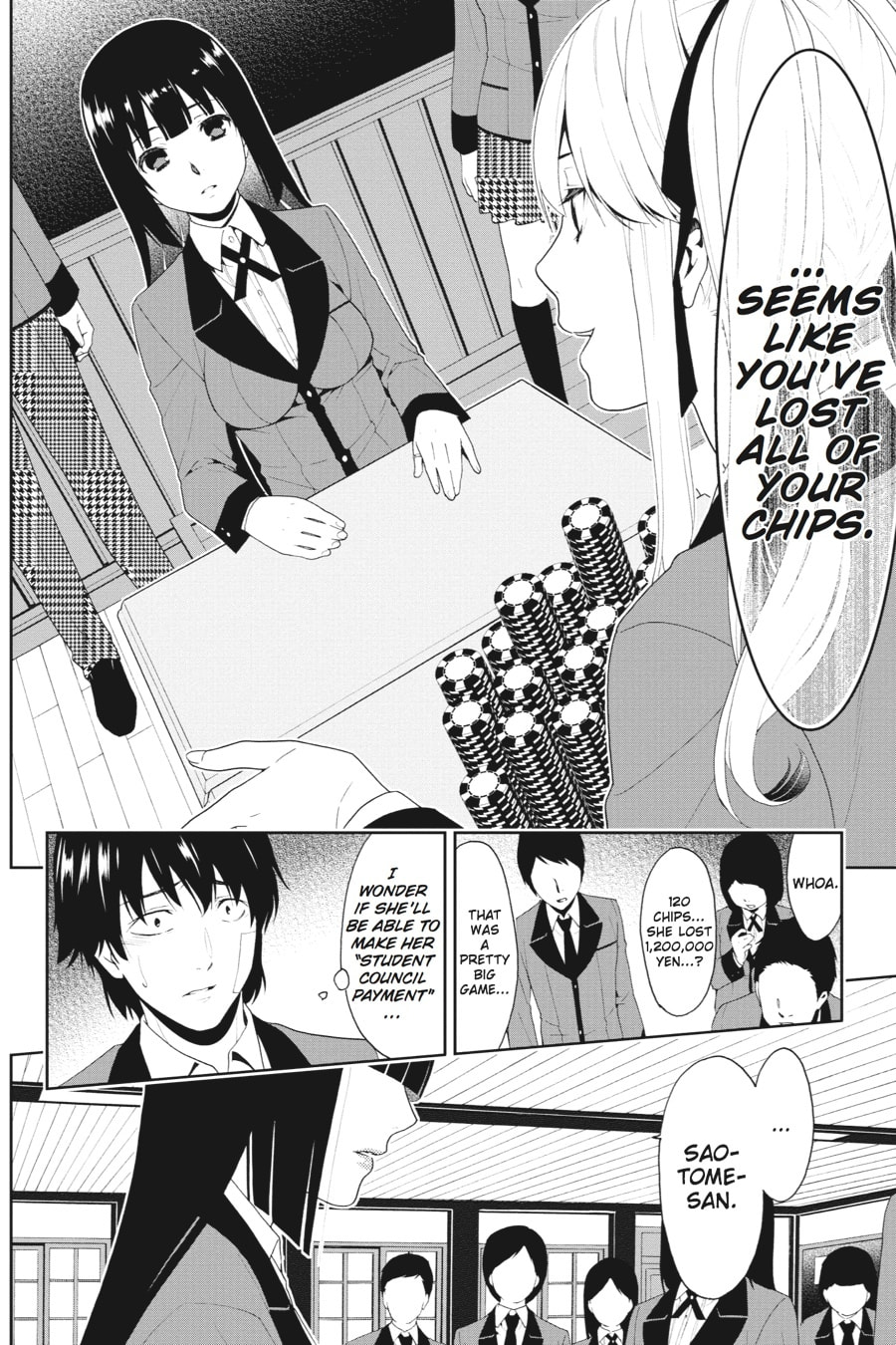 Read Kakegurui: Compulsive Gambler chapter 263 image 38 on Lezhin