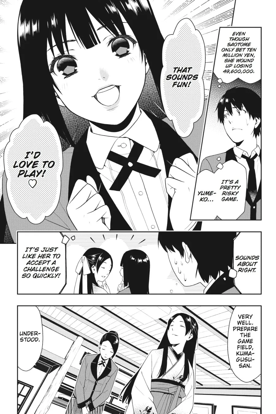 Read Kakegurui: Compulsive Gambler chapter 3 image 28 on Lezhin