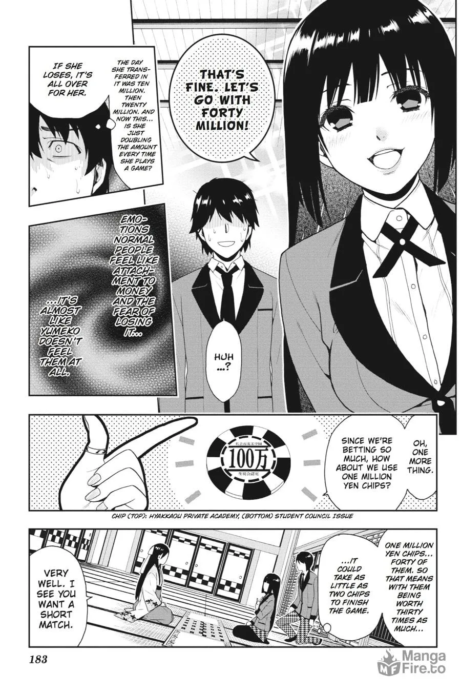 Read Kakegurui: Compulsive Gambler chapter 3 image 32 on Lezhin
