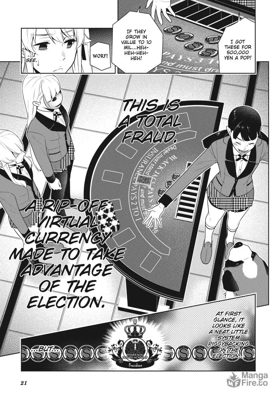 Read Kakegurui: Compulsive Gambler chapter 56 image 17 on Lezhin
