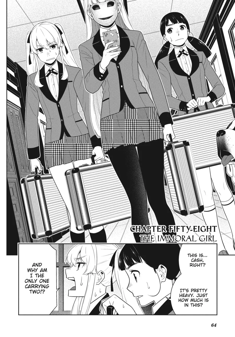Read Kakegurui: Compulsive Gambler chapter 58 image 3 on Lezhin
