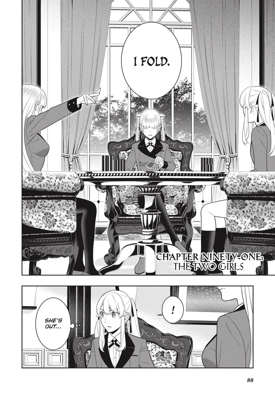 Read Kakegurui: Compulsive Gambler chapter 91 image 1 on Lezhin