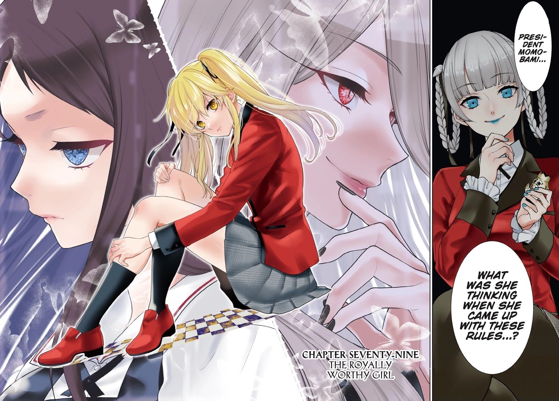 Read Kakegurui Twin chapter 0 image 132 on Lezhin