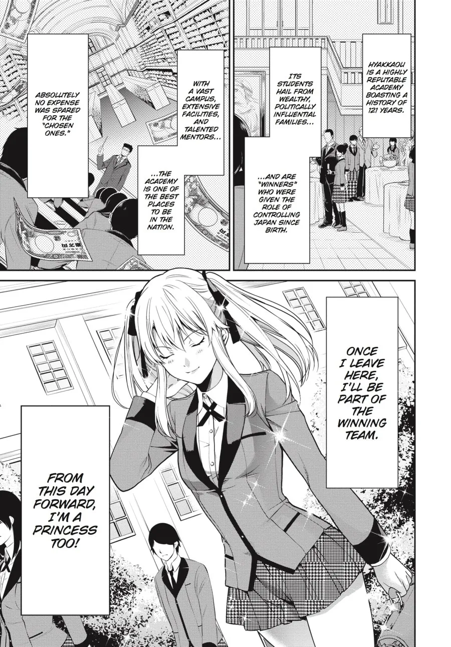Read Kakegurui Twin chapter 1 image 3 on Lezhin