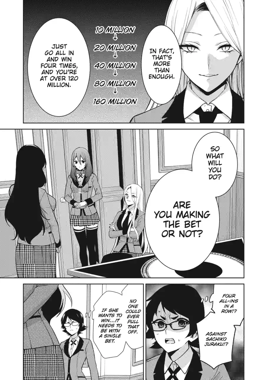 Kakegurui Twin Chapter 186 page 9 - 