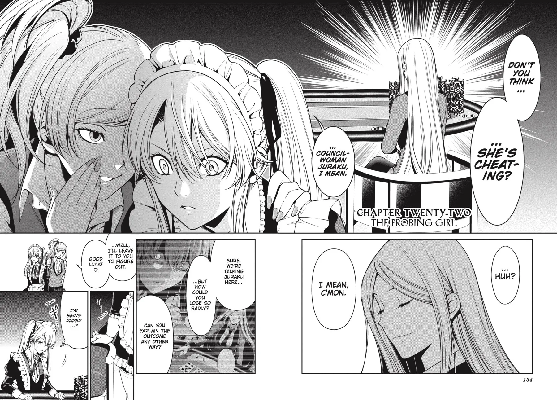 Read Kakegurui Twin chapter 22 image 1 on Lezhin