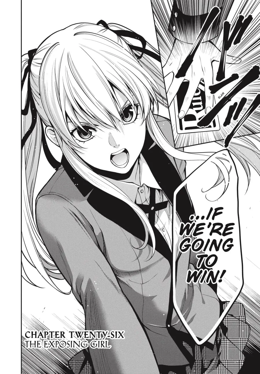 Read Kakegurui Twin chapter 26 image 1 on Lezhin