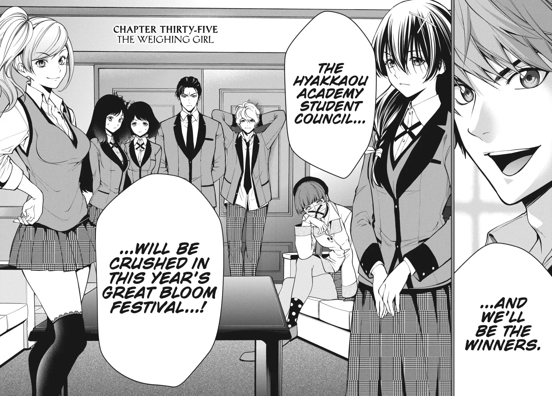 Read Kakegurui Twin chapter 35 image 1 on Lezhin