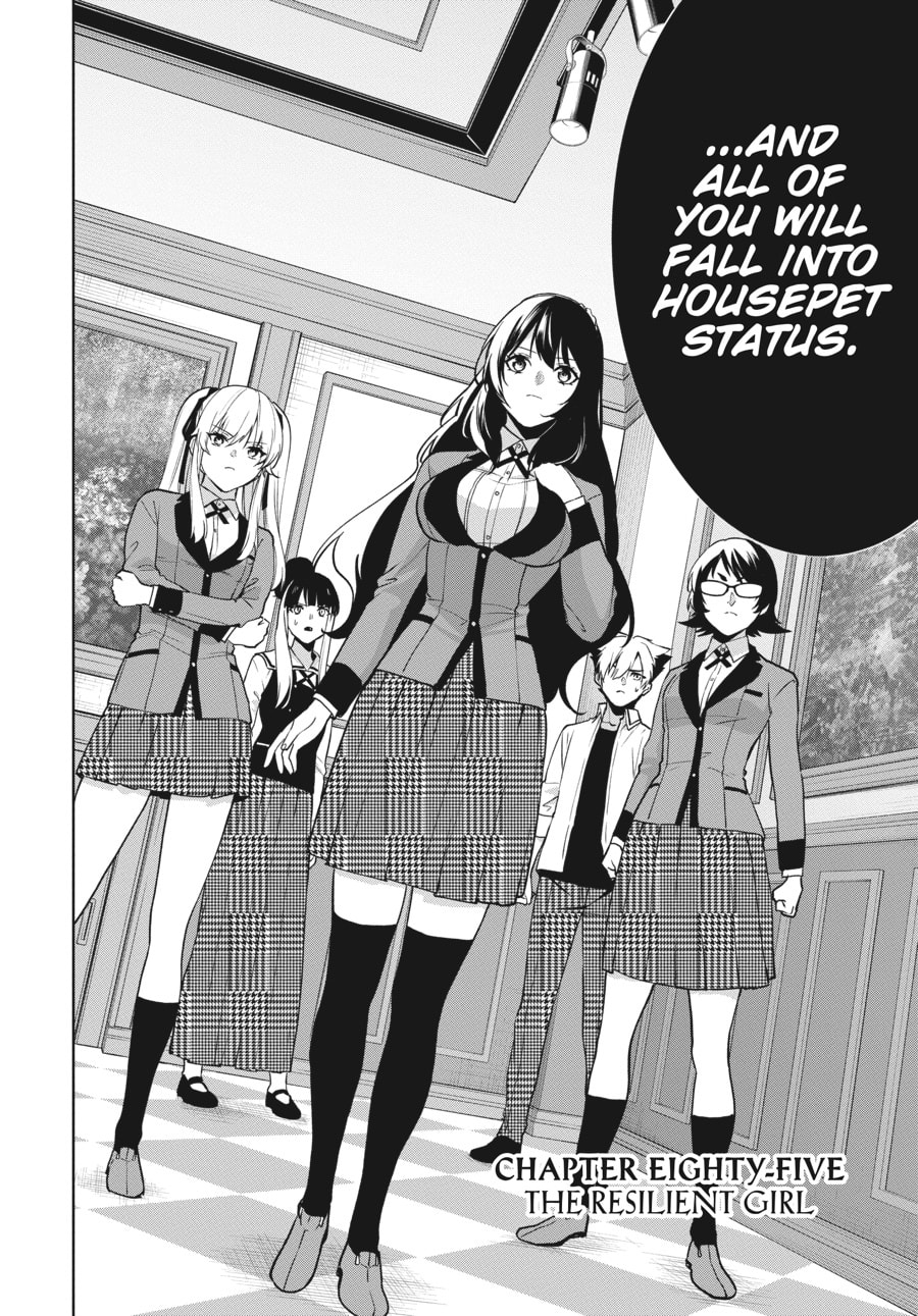Read Kakegurui Twin chapter 85 image 1 on Lezhin