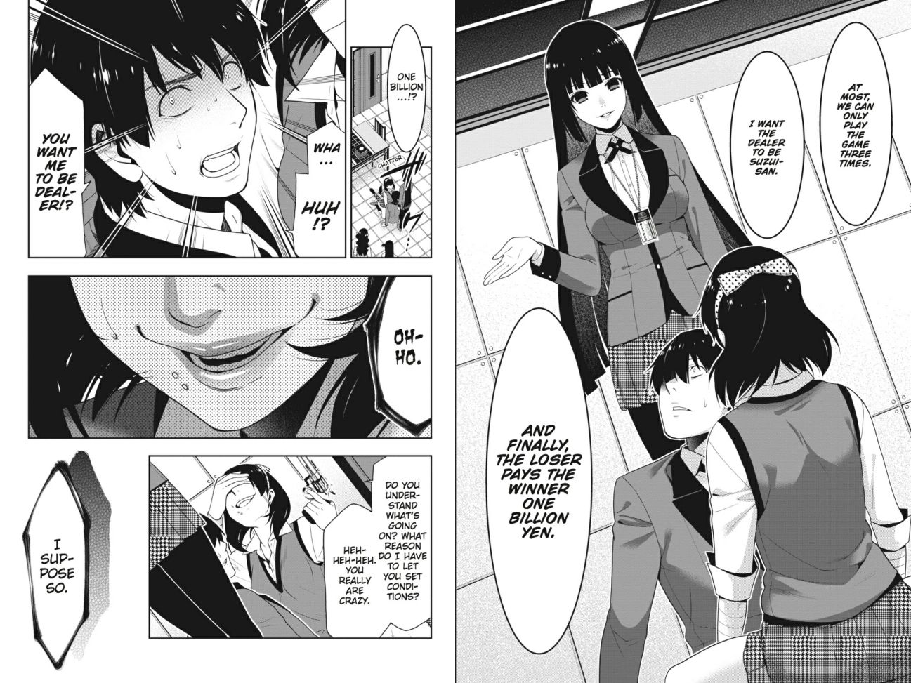 Read Kakegurui chapter 11 image 8 on Lezhin