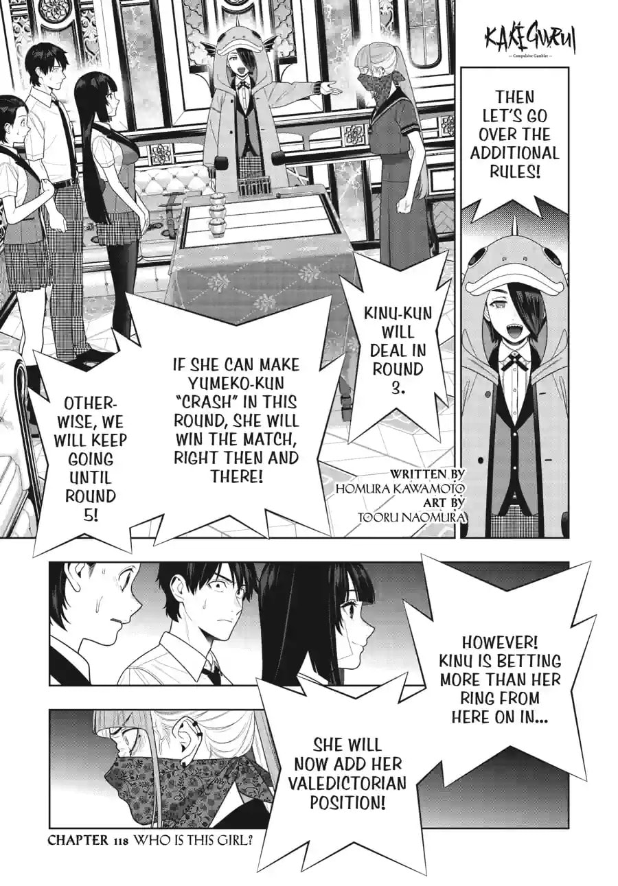 Read Kakegurui chapter 118.1 image 1 on Lezhin