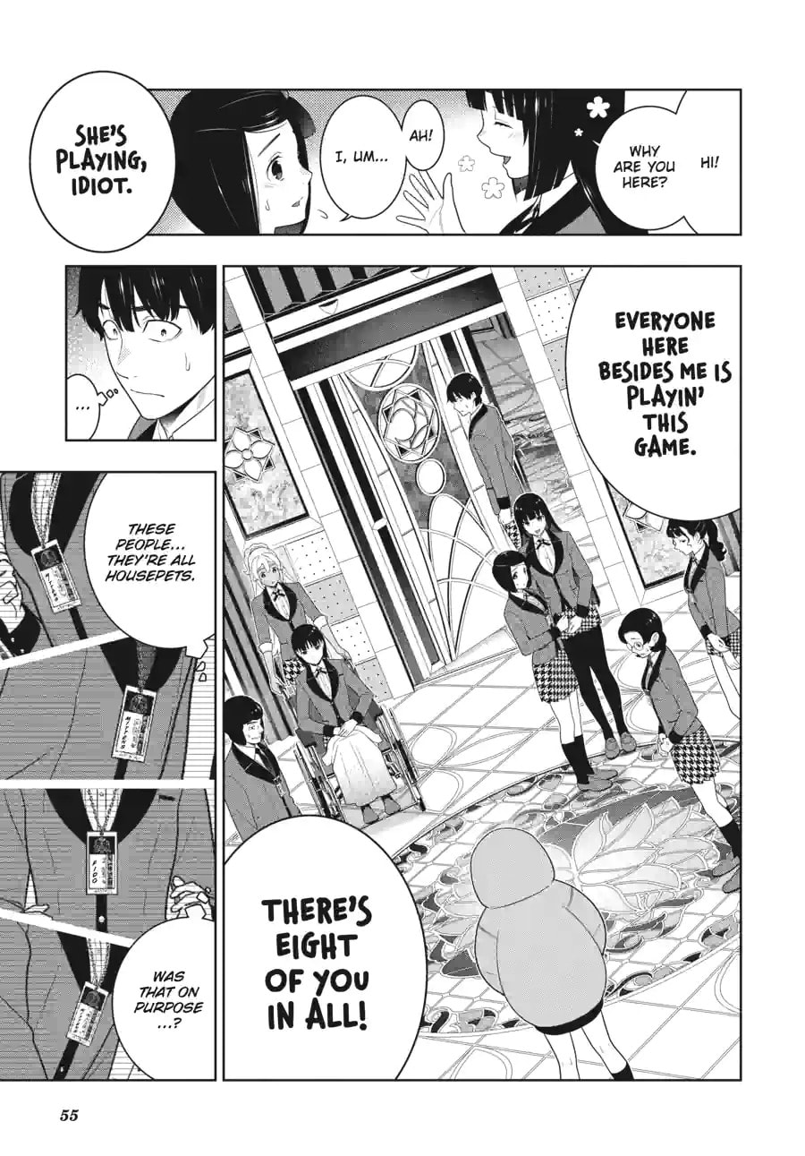 Read Kakegurui chapter 183 image 1 on Lezhin