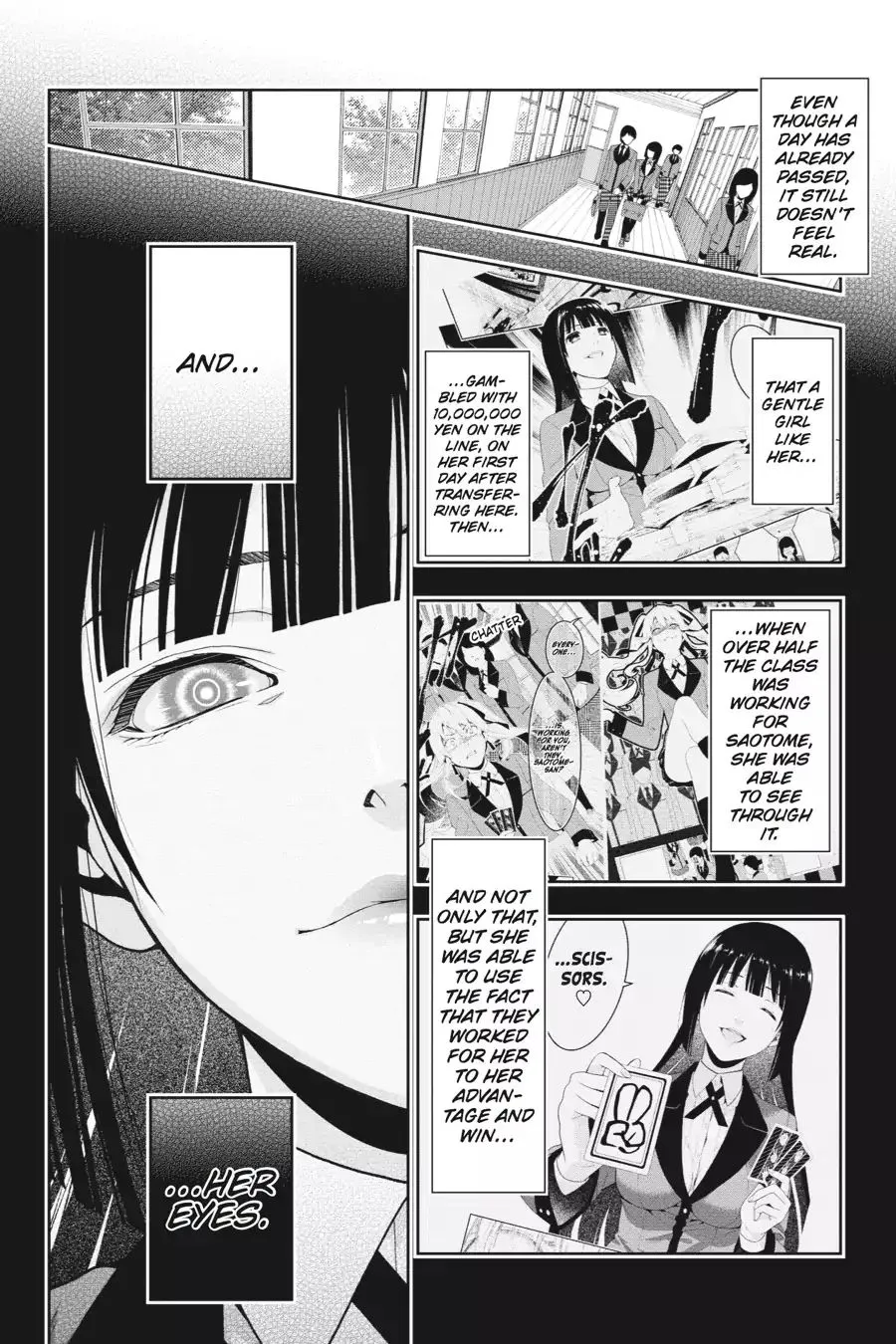 Read Kakegurui chapter 2 image 1 on Lezhin