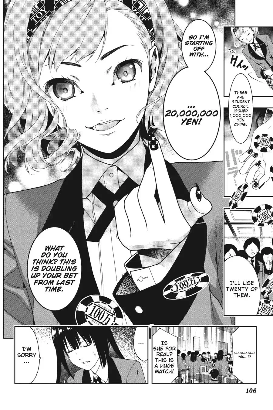 Read Kakegurui chapter 2 image 19 on Lezhin