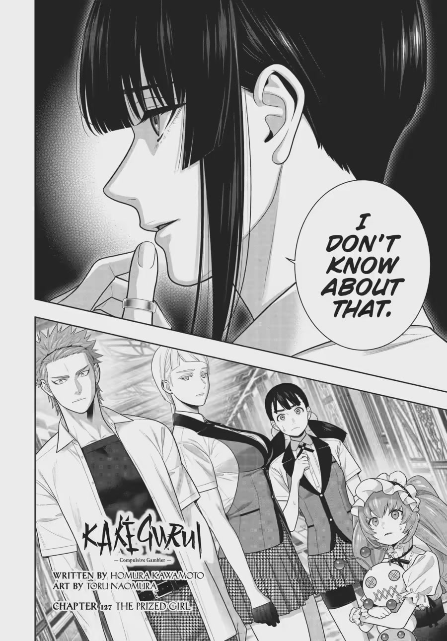 Read Kakegurui chapter 296 image 1 on Lezhin