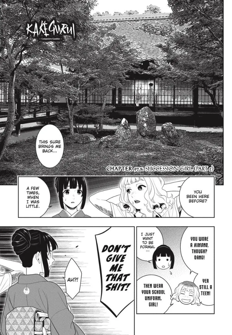 Read Kakegurui chapter 97.5 image 1 on Lezhin