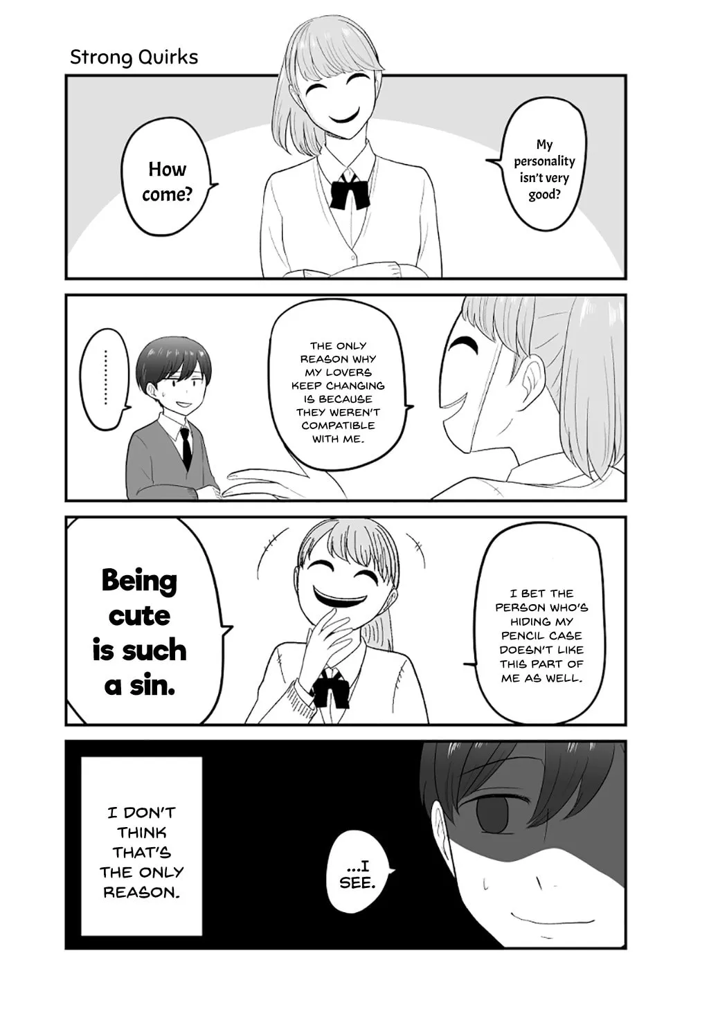 Kamen no Kanojo Chapter 1 page 4 - 