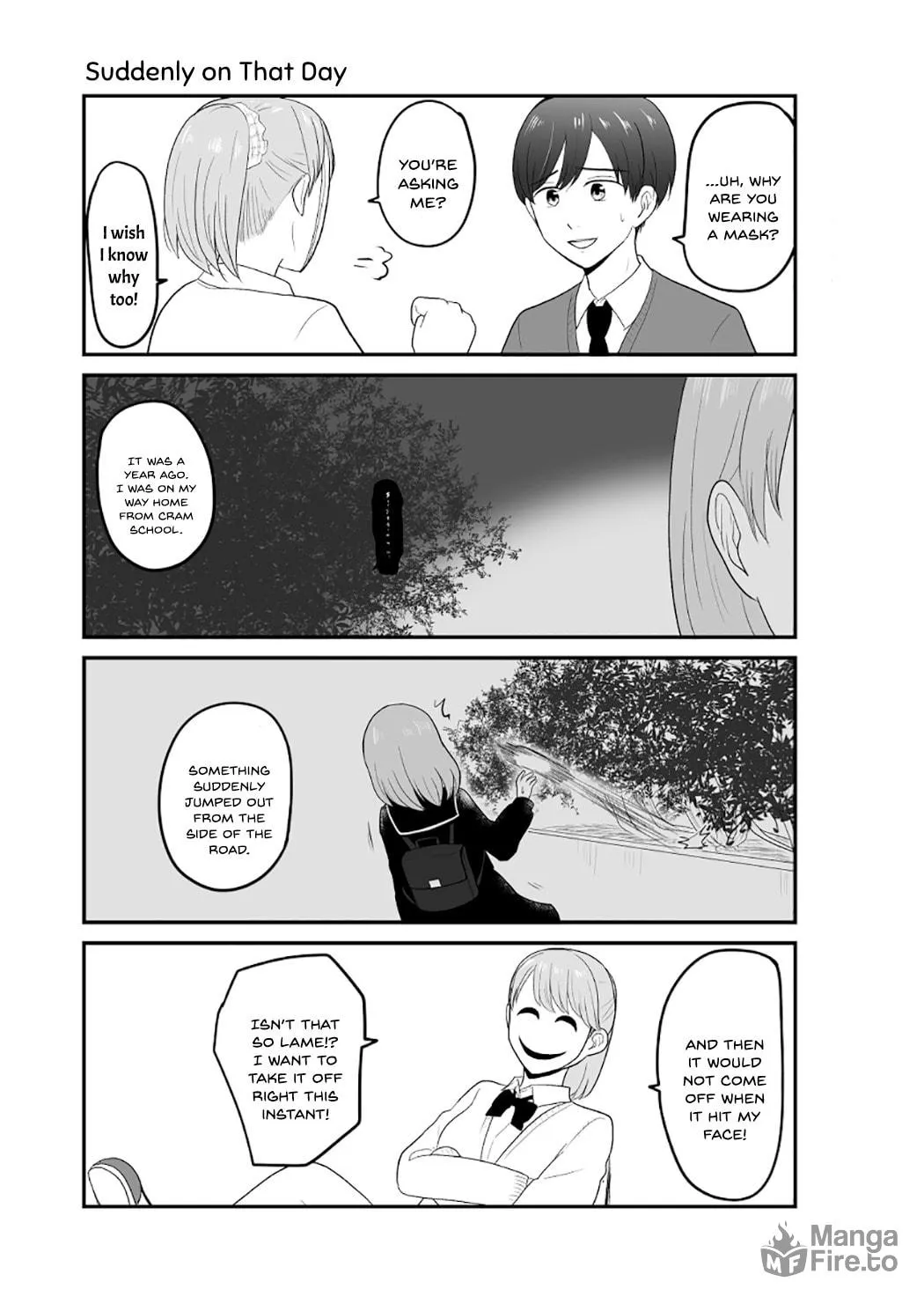 Kamen no Kanojo Chapter 1 page 6 - 