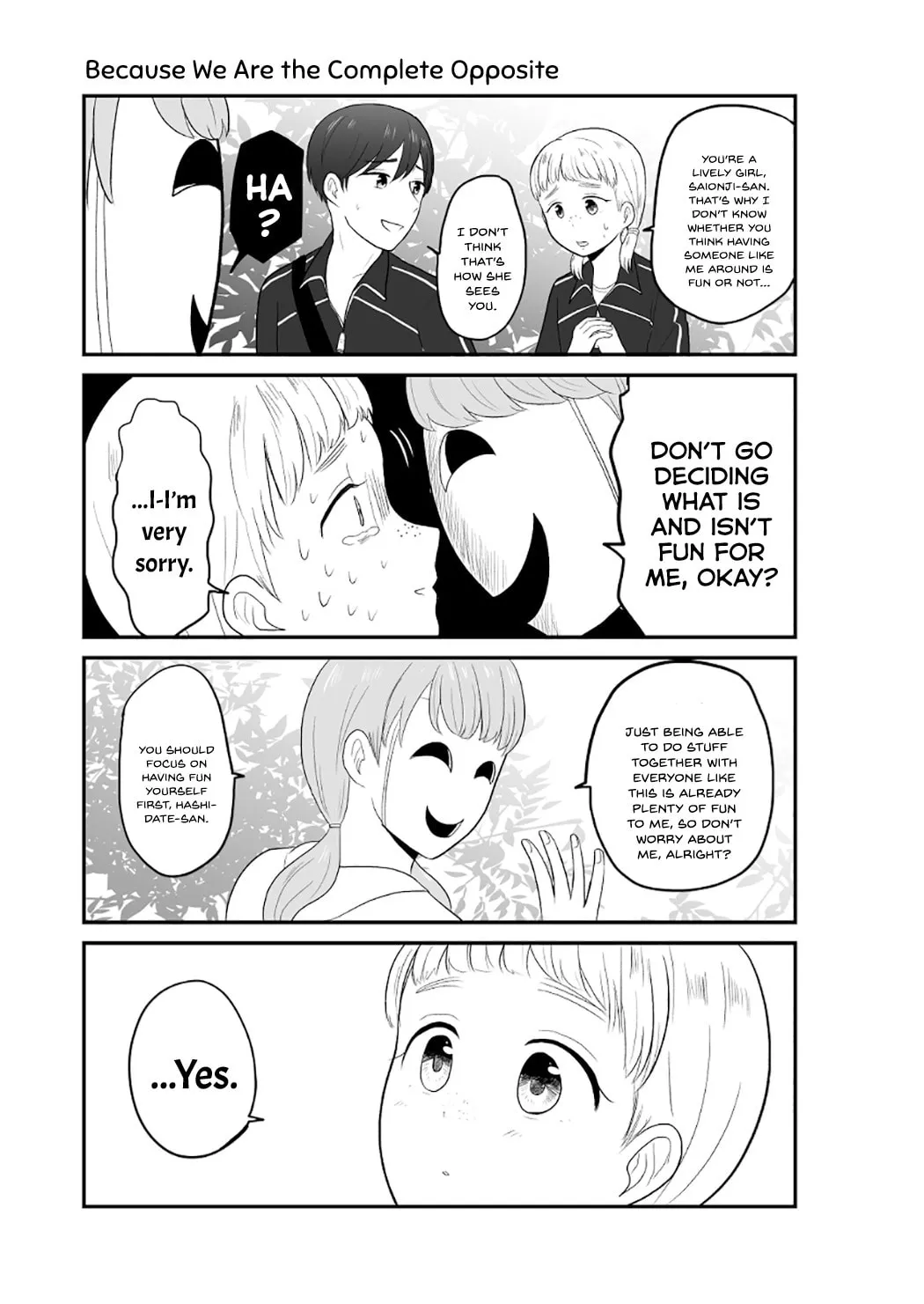 Kamen no Kanojo Chapter 3 page 2 - 