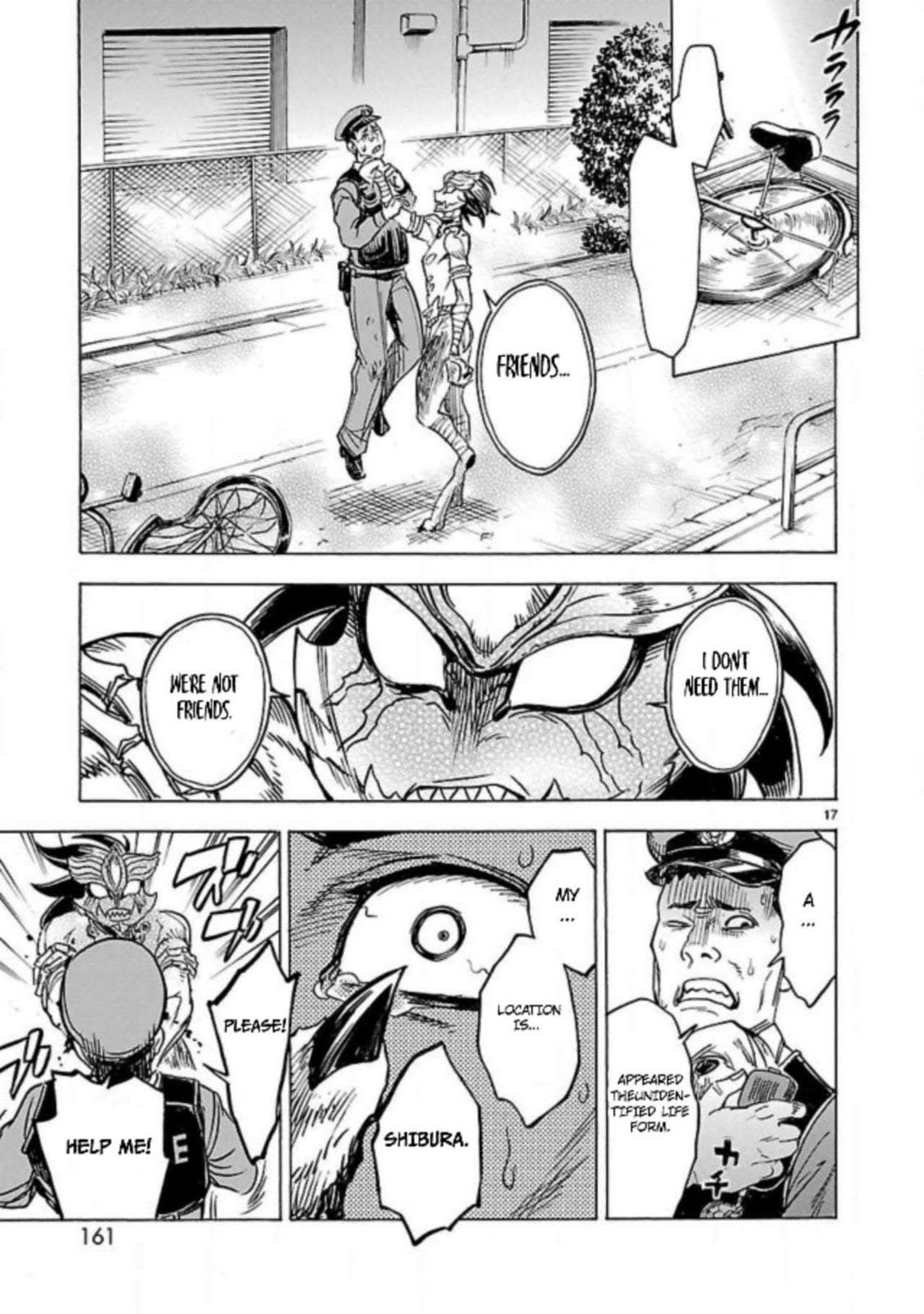 Read Kamen Rider Kuuga chapter 13 image 16 on Lezhin