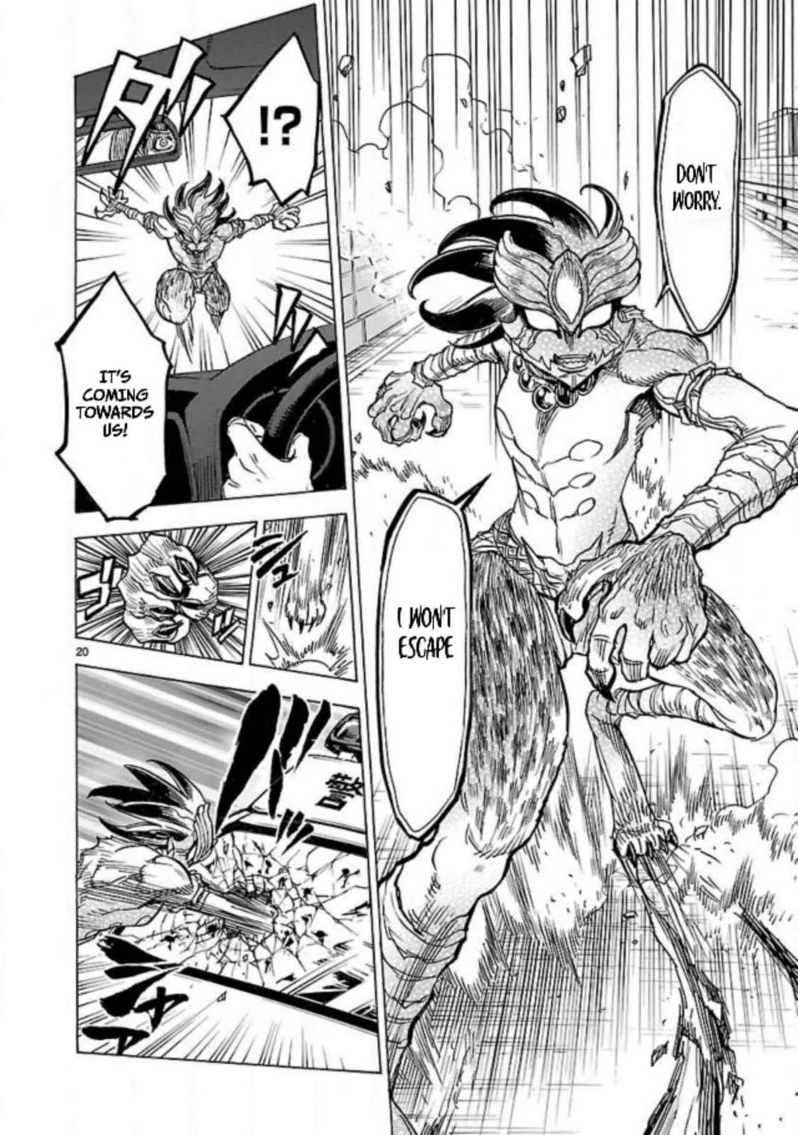 Read Kamen Rider Kuuga chapter 13 image 19 on Lezhin